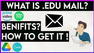 What is EDU Mail   Benefits Of EDU Mail  How To Get It   Explained Hindi [upl. by Iran]