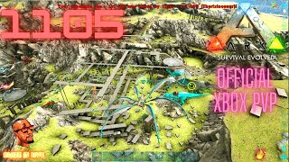 IS BALLLBAGS DOOMED ON 1105  Ark Survival Official Xbox PVP [upl. by Yromas]