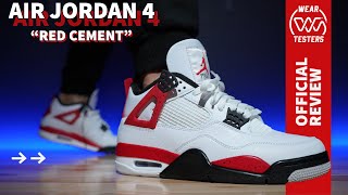 Air Jordan 4 Red Cement [upl. by Ylac]