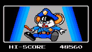 Game Over Mappy Sega Game Gear [upl. by Ytsim]