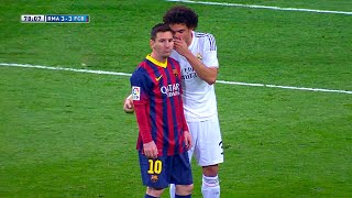 Messi Hattrick vs Real Madrid at Bernabeu 2014 English Commentary [upl. by Mahmud]