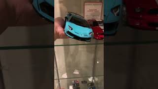 Autoart Lamborghini SVJ Blu Glauco shorts short autoart diecast toys lamborghini aventador [upl. by Hanshaw]