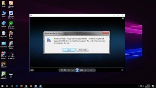 How to Play All Video File Formats in Media Player Fix Can’t Play the file [upl. by Pepi]