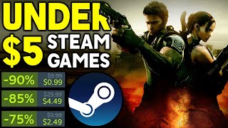 GREAT STEAM PC GAME DEALS UNDER 5  SUPER CHEAP GREAT STEAM PC GAMES [upl. by Hedva]