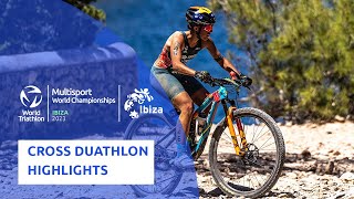 2023 World Cross Duathlon Championships Ibiza Race Highlights [upl. by Blackstock]