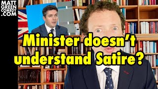 Minister doesnt understand Satire [upl. by Atinas]