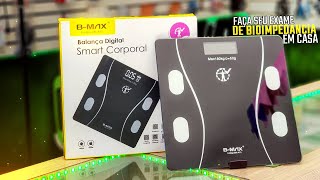 Balança Digital Smart Corporal BMAX BMA15 De Bioimpedância Com Aplicativo [upl. by Eiramnaej]