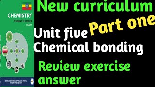 New curriculum Grade 9 chemistry review exercise on unit five part one [upl. by Dari]