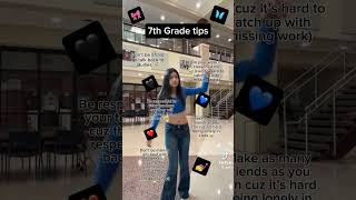 7th Grade tips ❤️ foryou tips [upl. by Wincer]