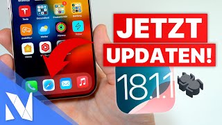 iOS 1811 Update ist da  WICHTIGES Sicherheitsupdate  NilsHendrik Welk [upl. by Eidualc]