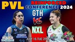 NXLED CHAMELEONS vs GALERIES TOWER  PVL 2024 REINFORCED CONFERENCE  PVL LIVE SCORES [upl. by Aynotahs]