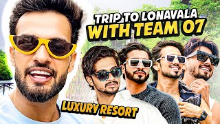 TRIP TO LONAVALA WITH TEAM07  SHADAN FAROOQUI VLOG [upl. by Melvena]