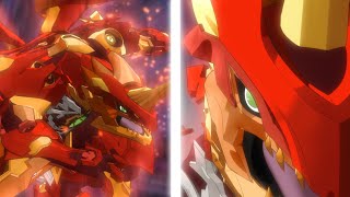 Bakugan Dragonoid Super Evolution TITAN Dragonoid Battle [upl. by Adriaens]