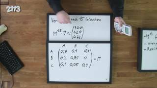 ABITURAUFGABE MATRIZEN NRW LK  CAS KÄUFERVERHALTEN TEIL 2  Mathematik  Abschlussprüfungen [upl. by Yekim518]