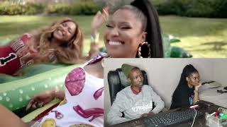 Nicki Minaj ft Beyonce Feeling myself Reaction [upl. by Nishom]