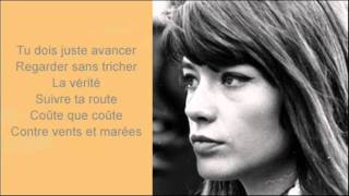 Contre vents et marées  Françoise Hardy [upl. by Anoirtac]