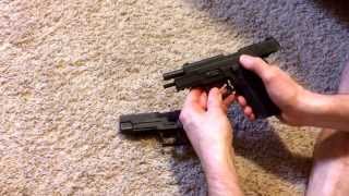 Sig Sauer P226 and P227 breakdown  takedown for comparison [upl. by Errot]