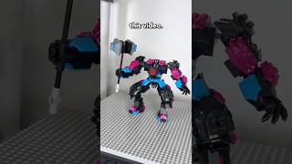 I Built a Ninjago Lord Ras Mech using my New Lego Storage System from UbeCube 🔥 [upl. by Enobe]