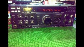 FLASH COMUNICACIONES YAESU FT990 RECONSTRUYENDO TODAS SUS FUNCIONES [upl. by Notsnorb]