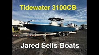 Tidewater 3100 Carolina Bay Sea Trial in 2’3’ seas [upl. by Gerg]