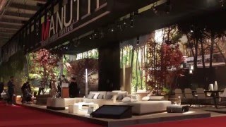 Manutti  Salone del Mobile Milano 2016 [upl. by Auohp]