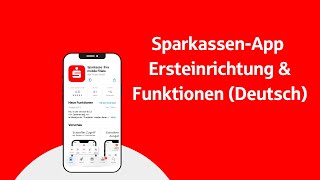 SparkassenApp Ersteinrichtung und Funktionen [upl. by Nalra36]