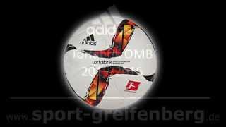 Adidas Torfabrik OMB 20152016  Bundesliga Spielball [upl. by Yi]