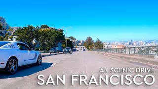 Scenic Drive  San Francisco 4K  Uniqueness at Every Turn [upl. by Beth]