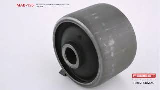 MAB156 DIFFERENTIAL MOUNT BUSHING HYDRO FOR CHRYSLER [upl. by Ching]