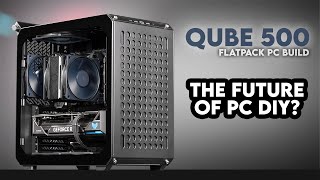 This PC Build Hits Different  Cooler Master Qube 500 Gaming PC Build  No RGB RTX 4070 Ti [upl. by Massiw665]