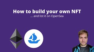 How to build your own NFT ERC721 and list it on OpenSea [upl. by Sarson769]