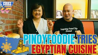 First Time Trying Authentic Egyptian Cuisine  Filipino Foodie’s Flavor Journey  Pinoy Foodie [upl. by Adnovoj]