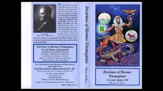 Doctrines of Hermes Trismegistus  Hermetism Gnosticism amp Neoplatonism  Manly P Hall  2A [upl. by Rahal]