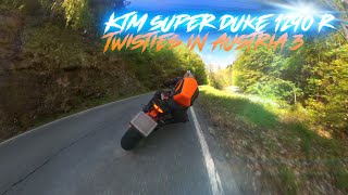 KTM 1290 R Super Duke  Twisties in Austria 3  Onboard Sound  Duke 1290 Sound [upl. by Amelie]