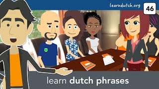 Dutch grammar applied conjunctions of and dat [upl. by Lee]