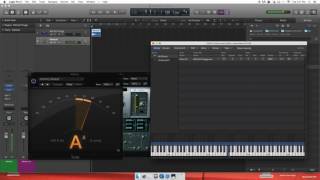 Logic Pro X Tutorial  Tuning and PitchingGliding 808 using EXS24 Sampler [upl. by Letnom474]