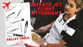 Corporate Flight Attendant Galley Chef Tools [upl. by Zailer]