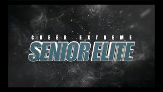 Cheer Extreme Senior Elite 202223 [upl. by Notneb]