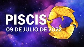 🥰𝐋𝐀 𝐍𝐎𝐓𝐈𝐂𝐈𝐀 𝐌𝐀𝐒 𝐁𝐎𝐍𝐈𝐓𝐀 𝐐𝐔𝐄 𝐏𝐔𝐄𝐃𝐄𝐒 𝐓𝐄𝐍𝐄𝐑🤩PISCIS♓ 09 DE JULIO 2022Horóscopo de hoyTarot [upl. by Kila]