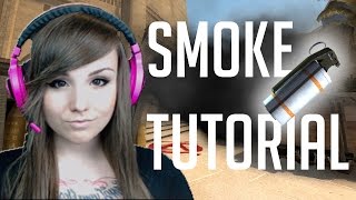 Miss Rage CSGO  Smoke Tutorial on Mirage [upl. by Eladnor666]