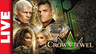 🔴 WWE CROWN JEWEL 2024 Live Stream Watch Along  Roman Reigns Jimmy Uso amp Jey Uso vs The Bloodline [upl. by Ennayrb511]