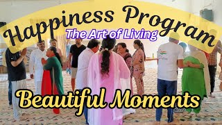 Happiness Program Art of Living Happiness Program Art of Living Hindi Sudarshan Kriya Experience [upl. by Arramas391]