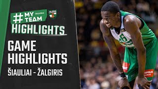 Šiauliai  Žalgiris  Game Highlights  20240324 [upl. by Eidolem286]