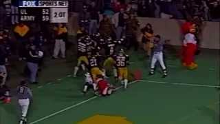 Throwback Thursday Army Football vs Louisville 1999 [upl. by Eenaj506]