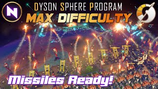 Defense Is Failing ➡️ Missiles 🚀  MAX DIFFICULTY  3  Dyson Sphere Program  Dark Fog  Lets Play [upl. by Seleta]