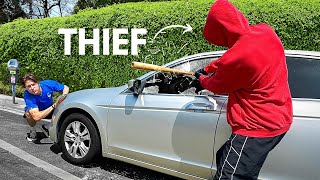 I Caught My Car Thief Red Handed [upl. by Aicetel]