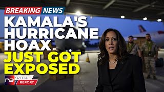 🚨BREAKING Kamalas Hurricane Hoax Exposed Loaded Planes Never Took Off Insiders Reveal All [upl. by Naimaj]