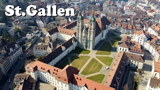 Sehenswürdigkeiten der Stadt StGallen Schweiz [upl. by Noira]