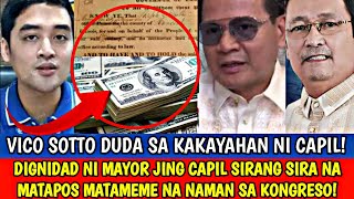 MATAPOS MATAMEME ULIT SA KONGRESO JING CAPIL AT LITO LAPID PARA NG SIRANG PLAKA [upl. by Nawat]