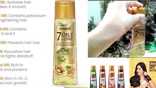 Emami 7 Oils in 1 Full Details Review Honest Review  prices benefits Disadvantage [upl. by Sherer]